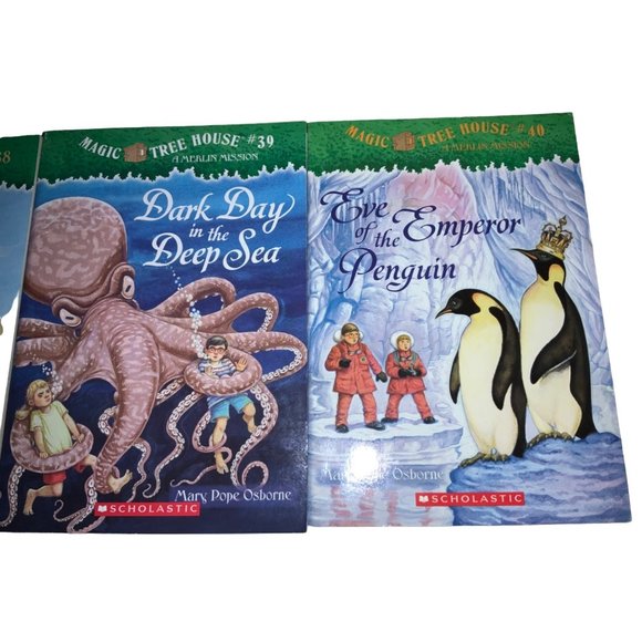 Merlin Mission Magic Tree House Books- lot of 9 - Picture 5 of 7